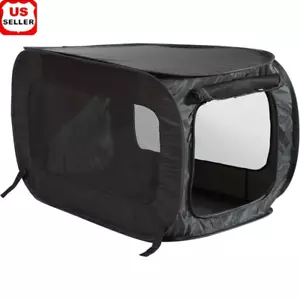 Portable Collapsible Travel Pet Kennel Soft Sided Dog Cat Crate Indoor Outdoor - Picture 1 of 10