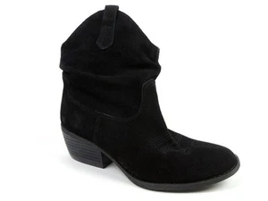 White Mountain Damenmode - Stiefeletten schwarz Wildleder Stiefel Größe 5 M - Bild 1 von 6