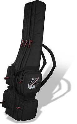 Rutenfutteral Rutentasche Anglertasche Rutenrucksack 3 Fächer - versch. Längen  - Bild 1 von 4