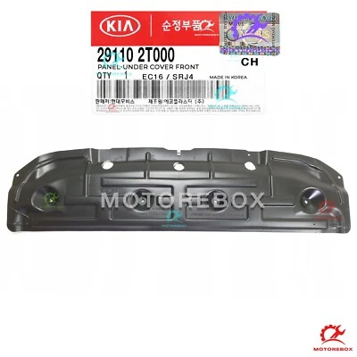 ✅Genuino✅ Protector contra salpicaduras de motor bajo cubierta para Kia Optima 2011-13 OEM 291102T000 Foto 1 de 4