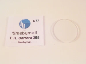 Para Reloj TAG HEUER CARRERA 36,5mm Cristal Repuesto Nuevo Repuesto C77 - Imagen 1 de 1