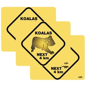 3x Mauspad Koala Mausmatte Maus Pad Büro Unterlage Outback Australien Australia - Bild 1 von 2