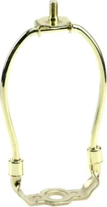 Lamp Shade Harp Holder Bracket with 3/8 Standard 8"-1PC, Gold  - Picture 1 of 6
