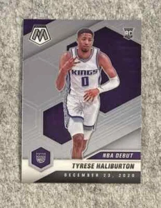 Tyrese Haliburton #264 (RC) Sacramento Kings 2020-21 Panini Mosaic - NBA Debut - Picture 1 of 3
