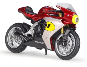 MV Agusta Superveloce AGO WELLY 1:18 Diecast & Plastic Parts Motorcycle Replica - Picture 1 of 5