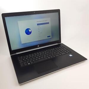 HP ProBook 470 G5 i7 8th Gen i7-8550U 16GB 256GB SSD Large 17" Screen Laptop