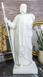 JESUS ZWÖLF APOSTEL THORVALDSEN JAKOBUS DER GRÖSSERE ZEBEDÄUS SOHN FIGUR STATUE - Bild 1 von 7