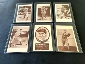 1975 Sport Hobbyist- lot of 6- with George Kell-- Mickey Cochrane-Luke Appling +