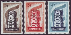LUXEMBURGO - 1956 EUROPA (3) COMO NUEVO DESQUICIADO - SG CAT.VALUE 700 LIBRAS (A20704) - Imagen 1 de 1