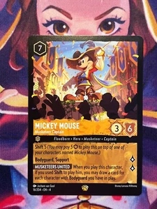 SIN LÁMINA - CAPITÁN MOSQUETERO MICKEY MOUSE - 16/204 LEGENDARIO - Disney Lorcana - Imagen 1 de 2