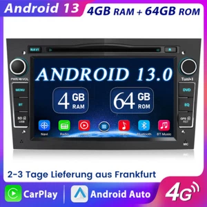 8-Kern Android 13 Navi Autoradio Opel Corsa D Zafira Astra H Vivaro Meriva 64GB - Bild 1 von 13