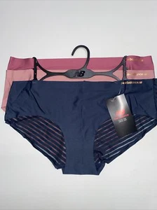New Balance Super Soft Hipster No-Show Underwear-3 Pack~ Multicolor~XL~Great Fit - Picture 1 of 9