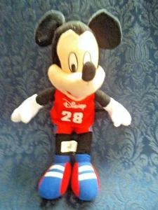 "DE COLECCIÓN DISNEY PELUCHE BALONCESTO MICKEY MOUSE 10"" ~ FÁBRICA DE JUGUETES" - Imagen 1 de 2