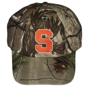 Gorra/sombrero de béisbol naranja Syracuse University sistema operativo para adultos - camuflaje/camuflaje RealTree - Imagen 1 de 1