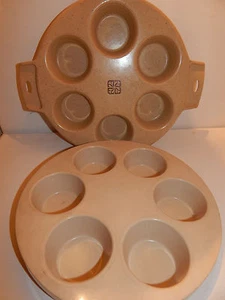 Microware and Littonware 6 MUFFINS/CUPCAKES SARTEN - Imagen 1 de 5
