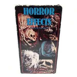 HORROR EFFECTS Hosted by Tom Savini Rare Horror VHS Simitar Special Effects 