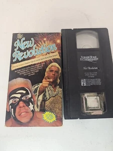 wcw GREAT AMERICAN BASH 1990 NEW REVOLUTION RENTAL vhs wrestling - Picture 1 of 3