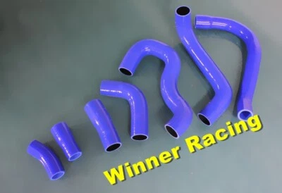 Manguera de radiador de silicona para Lotus Esprit 2.2 L 910/910S turbo I4 1987-1992 AZUL Foto 1 de 4