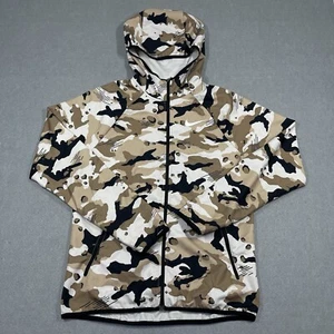 Nike Windbreaker Jacket Mens Small Desert Camo Lightweight DriFit Training - Picture 1 of 13