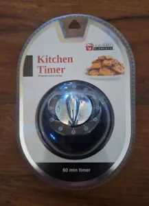 NEW 60 MINUTE KITCHEN TIMER BY CULINARY ELEMENTS FREE SHIPPING - Picture 1 of 2