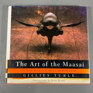 The Art Of The Maasai by Gillies Turtle 1st Edition Alfred A. Knopf VTG HC 1992 - Picture 1 of 24