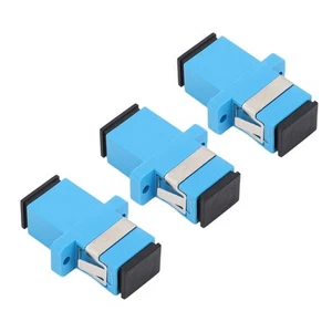 Glasfaseradapter Geräuscharmer SC-UPC-Glasfaseradapter Mit Schraubmontageflügel - Afbeelding 1 van 24