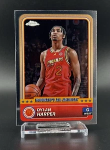 DYLAN HARPER - 2024 Topps Chrome McDonald's All-American 38 💎 NBA Draft SPURS - Picture 1 of 2