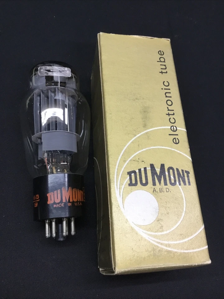 Nuevo de Lote Antiguo Dumont 6AS7G (6080 5998) Amplificador Potencia Tubo de Vacío Probado 11.9272 Foto 1 de 2