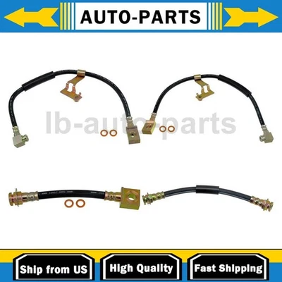 Dorman Brake Hose Front Rear 4x For 1990 Dodge Daytona 2.5L - Image 1 of 4