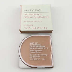 Base Mary Kay Day Radiance Crema Rosa Beige 1501 FPS 8 NOS Retirada - Imagen 1 de 8