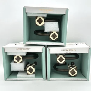Cynthia Rowely New York Curtain Tiebacks Three Sets Of Two Brand New - Picture 1 of 7