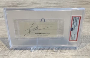 Jimmy Carter US Präsident handsigniert signed Index Cut PSA Slabbed COA - Bild 1 von 6