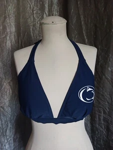 Penn State Nittany Lions Damen-Bikinioberteil nur Größe L Damen sexy blau - Bild 1 von 5