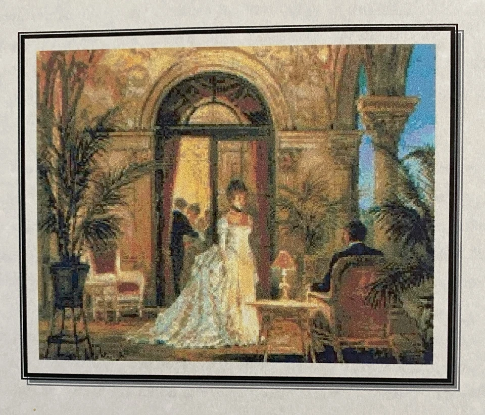 "Summer Romance" By Alan Maley Cross Stitch Pattern Only - Image 1 of 4
