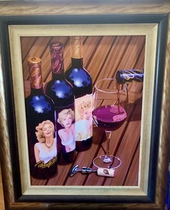 Scott Jacobs ‘Ladies In Waiting’ Giclee On Canvas ( Marilyn Munro ) - Picture 1 of 1