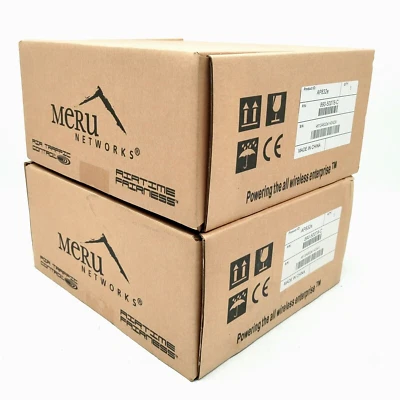 LOT OF 2 NEW OPEN BOX MERU AP832E DUAL RADIO ACCESS POINTS W  ANTENNAS - Image 1 of 4
