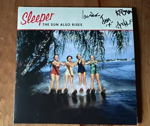 *SIGNED* Sleeper - The Sun Also Shines Blue 7" Single *NEW* 7-inch Vinyl - Picture 1 of 4