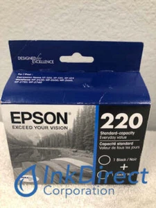 Oryginalny wkład atramentowy Epson T220120 - D2 T220120D2 Epson 220 (2-pak) bla - Zdjęcie 1 z 1