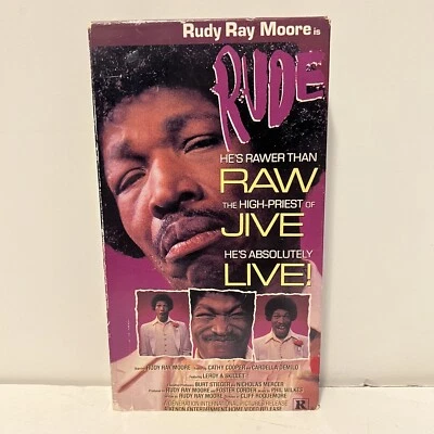 Rude Rudy Ray Moore VHS Leroy & Skillet - Image 1 of 4