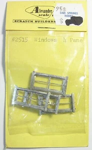 Alexander 2515 Windows 4 Pane (4 Pack) NOS - Picture 1 of 1