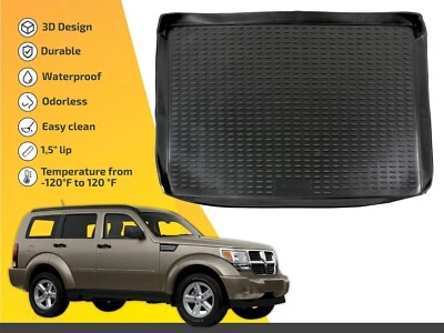 Cargo Liner Boot Tray Trunk Mat Fits Dodge Nitro 2007-2012 3D TPE - Image 1 of 4