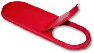 Tupperware Super Oval Pour-All Seal in Red for Modular Mate Replacement - NEW! - Picture 1 of 2