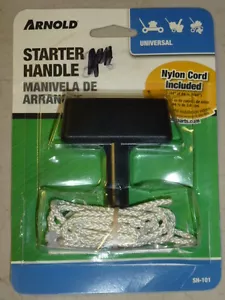 NOS! ARNOLD KIT MANIGLIA AVVIAMENTO UNIVERSALE E CAVO NYLON 44" SH-101 - Foto 1 di 2