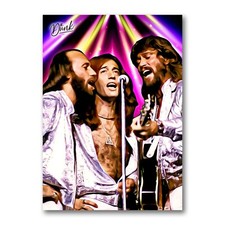 Bee Gees Headliner Sketch Card Limited 04/30 Dr. Dunk Signed