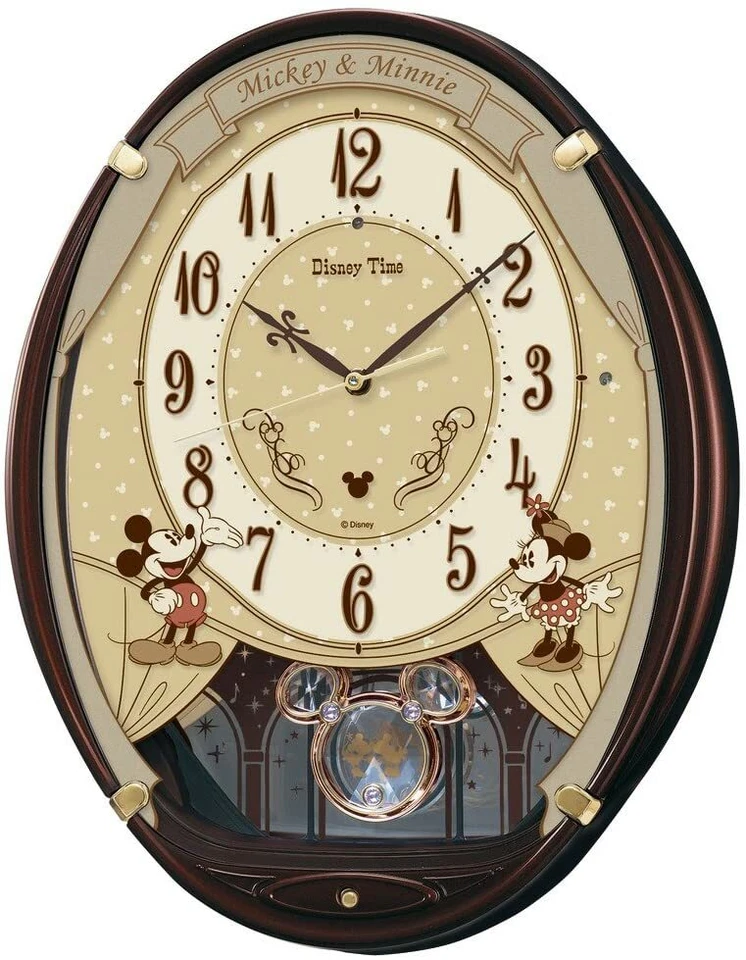 RELOJ SEIKO Disney Reloj de Pared Mickey & Minnie FW579B Disney Reloj de Pared Foto 1 de 4