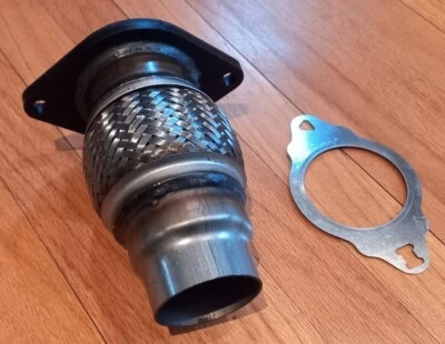 Flange Flex pipe for Impala 3.5L, 3.9L, 3.8L 98-2012 & Grand Prix 3800NA, Regal - Image 1 of 4