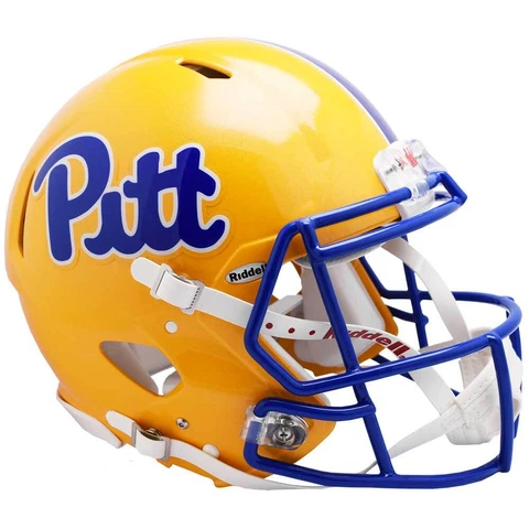 Pitt Panthers Gold Riddell Speed Authentic Football Helmet Cover