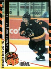 Michael Knight 2001-02 Belleville Bulls