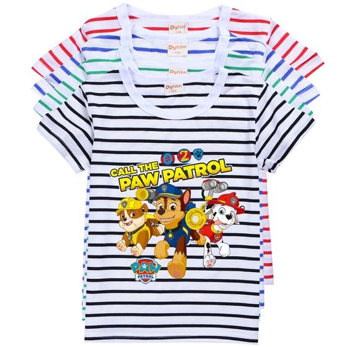 cartoon boys girls t-shirt spring autumn size 3-8