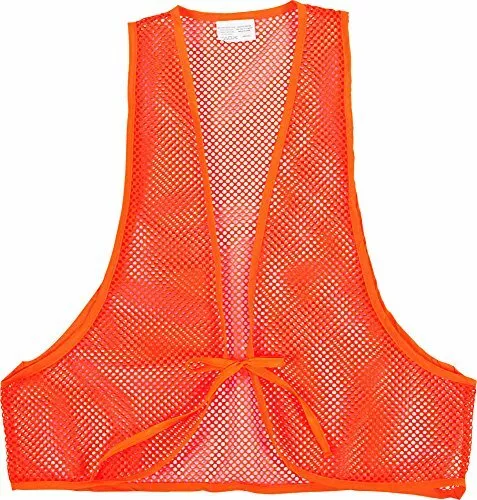 Allen Hunter's Orange Mesh Safety Vest - Image 1 of 1